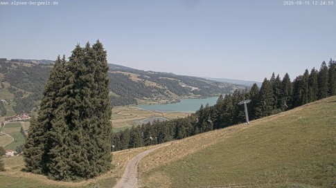 Archiv Foto Webcam Immenstadt: Alpsee Bergwelt Sesselbahn