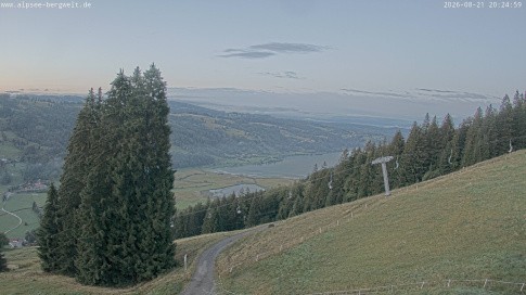 Archiv Foto Webcam Immenstadt: Alpsee Bergwelt Sesselbahn