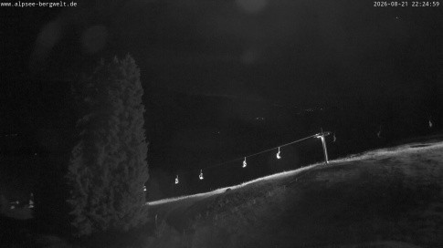 Archiv Foto Webcam Immenstadt: Alpsee Bergwelt Sesselbahn