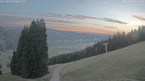 Archiv Foto Webcam Immenstadt: Alpsee Bergwelt Sesselbahn