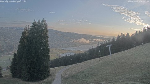 Archiv Foto Webcam Immenstadt: Alpsee Bergwelt Sesselbahn