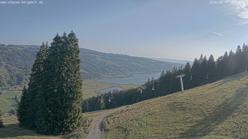 Archiv Foto Webcam Immenstadt: Alpsee Bergwelt Sesselbahn