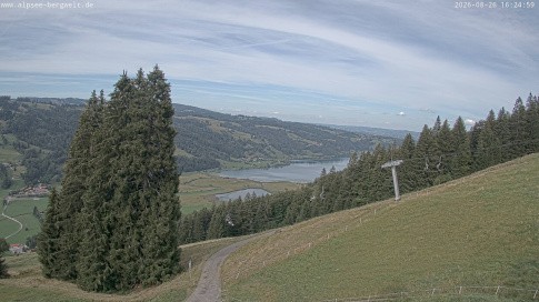 Archived image Webcam Alpsee chair lift (Alpsee Coaster)