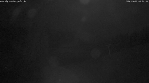 Archived image Webcam Alpsee chair lift (Alpsee Coaster)