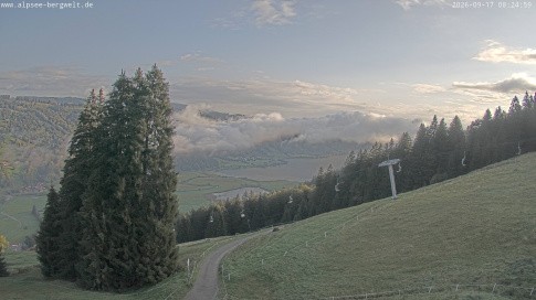 Archiv Foto Webcam Immenstadt: Alpsee Bergwelt Sesselbahn