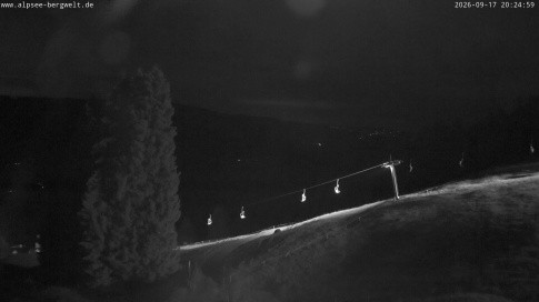 Archiv Foto Webcam Immenstadt: Alpsee Bergwelt Sesselbahn