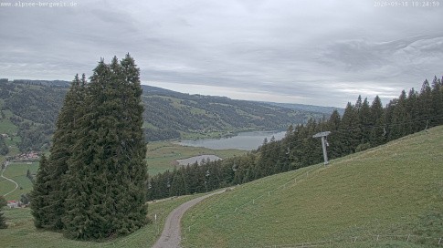 Archiv Foto Webcam Immenstadt: Alpsee Bergwelt Sesselbahn