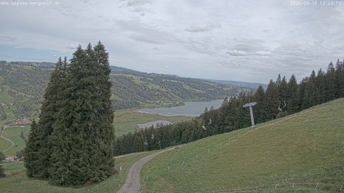 Archiv Foto Webcam Immenstadt: Alpsee Bergwelt Sesselbahn