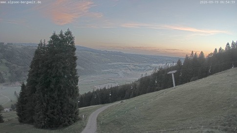 Archived image Webcam Alpsee chair lift (Alpsee Coaster)
