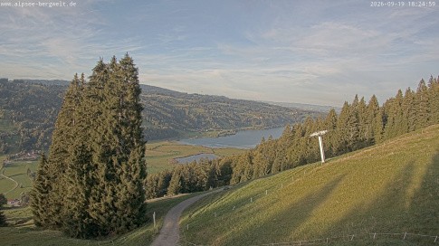 Archived image Webcam Alpsee chair lift (Alpsee Coaster)