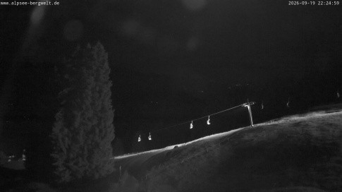 Archiv Foto Webcam Immenstadt: Alpsee Bergwelt Sesselbahn