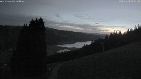 Archived image Webcam Alpsee chair lift (Alpsee Coaster)