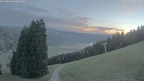 Archived image Webcam Alpsee chair lift (Alpsee Coaster)