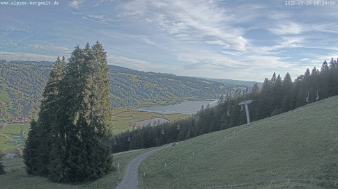 Archived image Webcam Alpsee chair lift (Alpsee Coaster)