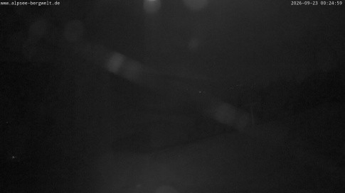 Archived image Webcam Alpsee chair lift (Alpsee Coaster)