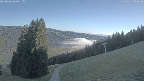 Archived image Webcam Alpsee chair lift (Alpsee Coaster)