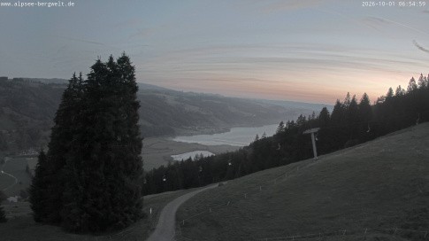 Archiv Foto Webcam Immenstadt: Alpsee Bergwelt Sesselbahn