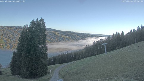 Archiv Foto Webcam Immenstadt: Alpsee Bergwelt Sesselbahn