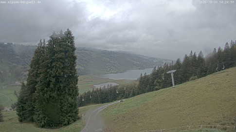 Archived image Webcam Alpsee chair lift (Alpsee Coaster)