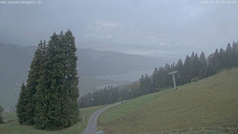Archived image Webcam Alpsee chair lift (Alpsee Coaster)
