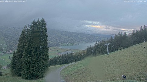 Archived image Webcam Alpsee chair lift (Alpsee Coaster)