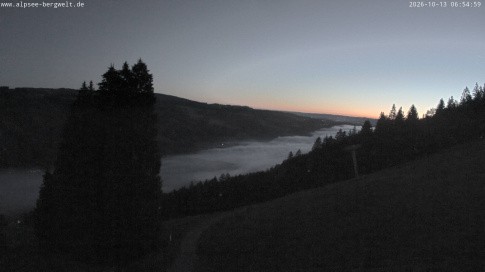 Archiv Foto Webcam Immenstadt: Alpsee Bergwelt Sesselbahn