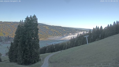 Archiv Foto Webcam Immenstadt: Alpsee Bergwelt Sesselbahn