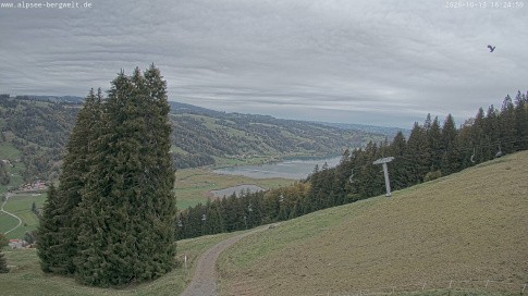 Archiv Foto Webcam Immenstadt: Alpsee Bergwelt Sesselbahn