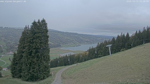 Archiv Foto Webcam Immenstadt: Alpsee Bergwelt Sesselbahn