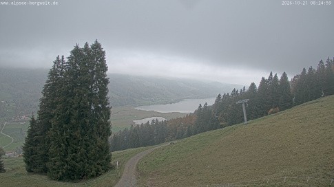 Archiv Foto Webcam Immenstadt: Alpsee Bergwelt Sesselbahn