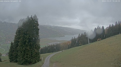 Archiv Foto Webcam Immenstadt: Alpsee Bergwelt Sesselbahn