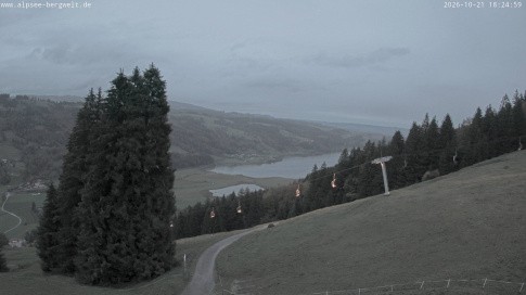 Archiv Foto Webcam Immenstadt: Alpsee Bergwelt Sesselbahn