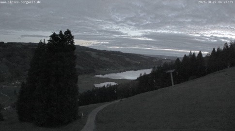 Archived image Webcam Alpsee chair lift (Alpsee Coaster)
