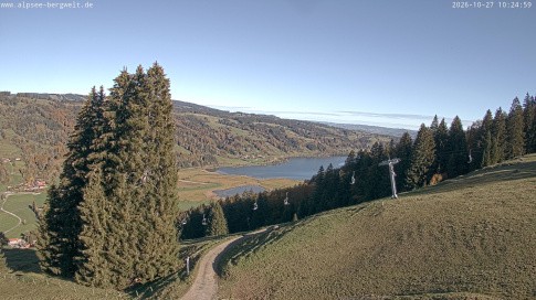 Archived image Webcam Alpsee chair lift (Alpsee Coaster)