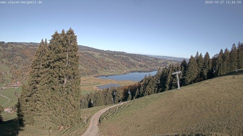 Archiv Foto Webcam Immenstadt: Alpsee Bergwelt Sesselbahn