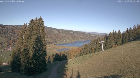 Archiv Foto Webcam Immenstadt: Alpsee Bergwelt Sesselbahn