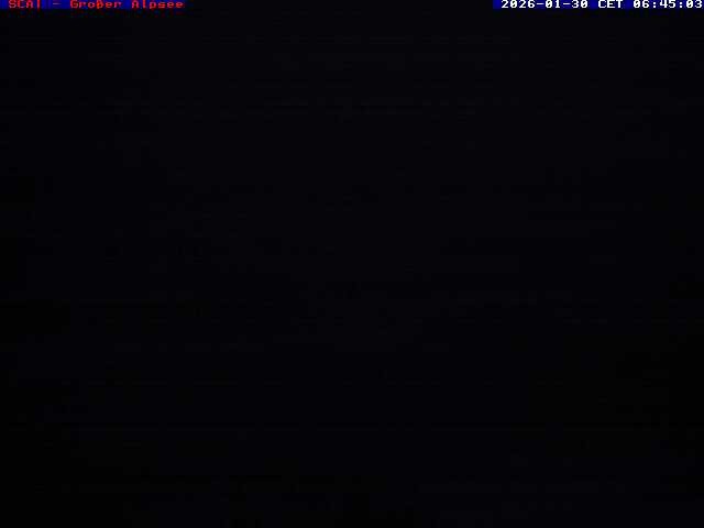 Archived image Webcam Lake "Großer Alpsee"