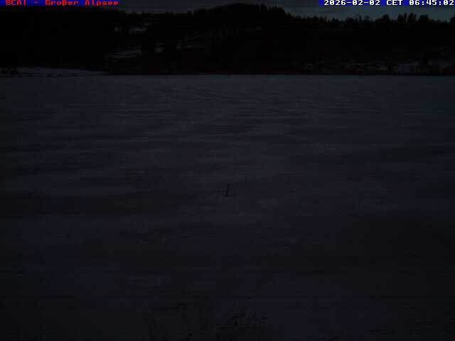 Archiv Foto Webcam Großer Alpsee bei Immenstadt