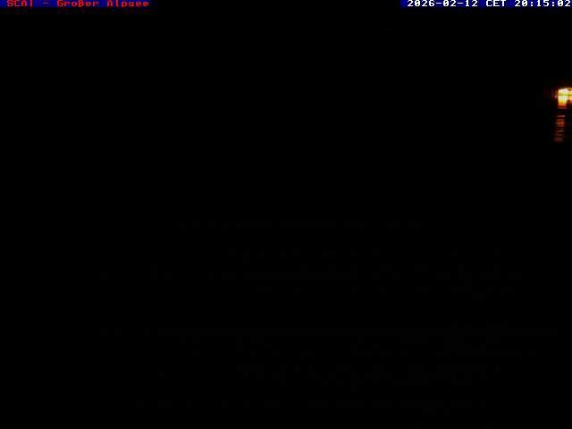 Archiv Foto Webcam Großer Alpsee bei Immenstadt