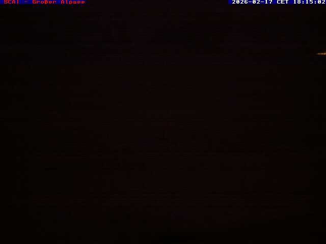 Archived image Webcam Lake "Großer Alpsee"