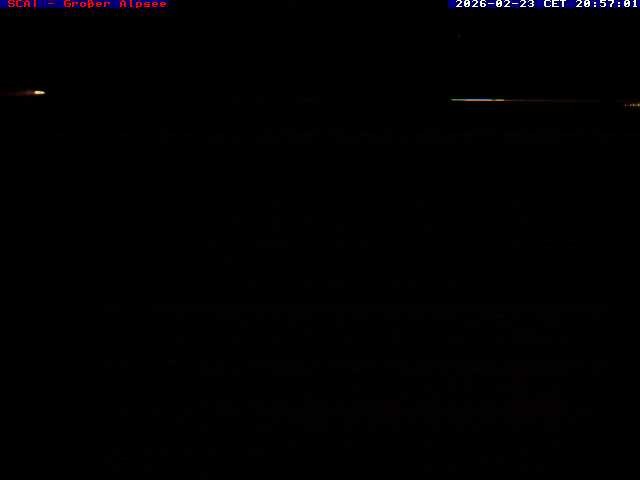 Archiv Foto Webcam Großer Alpsee bei Immenstadt