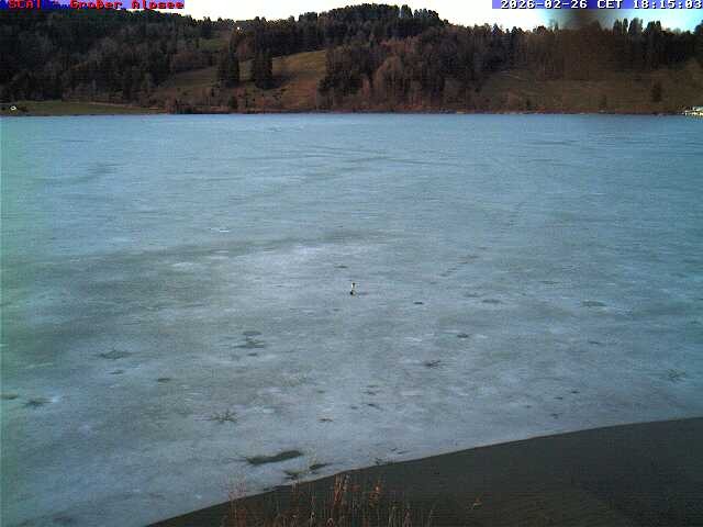 Archived image Webcam Lake "Großer Alpsee"