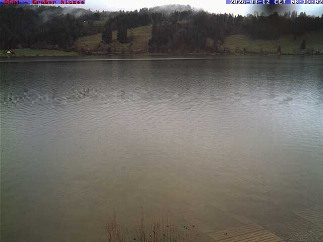 Archiv Foto Webcam Großer Alpsee bei Immenstadt