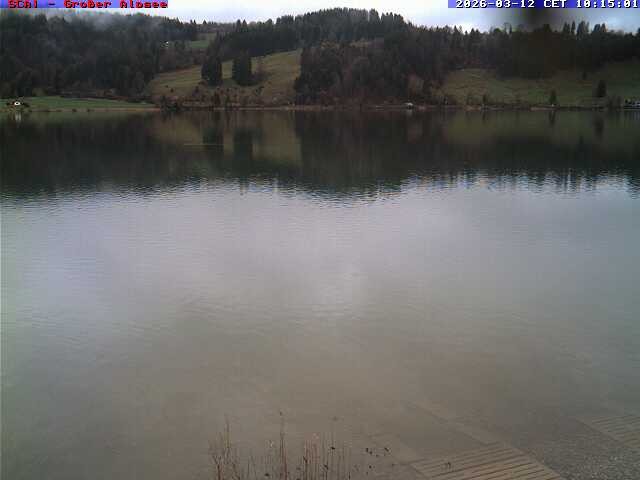 Archiv Foto Webcam Großer Alpsee bei Immenstadt