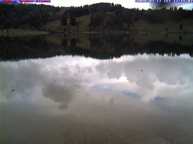 Archiv Foto Webcam Großer Alpsee bei Immenstadt