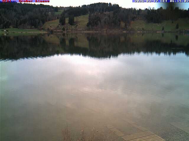 Archiv Foto Webcam Großer Alpsee bei Immenstadt