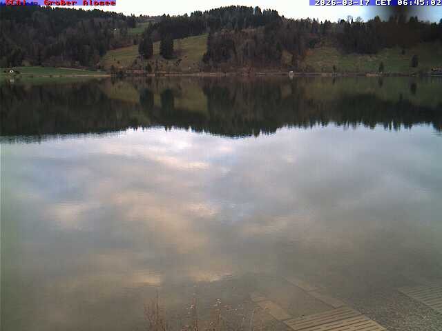 Archiv Foto Webcam Großer Alpsee bei Immenstadt