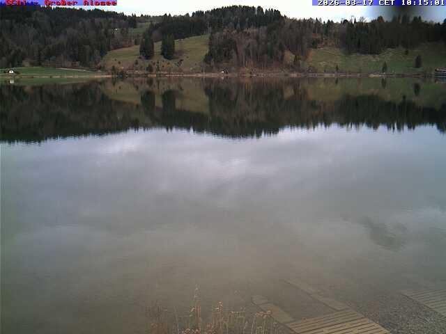 Archiv Foto Webcam Großer Alpsee bei Immenstadt