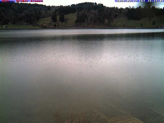 Archiv Foto Webcam Großer Alpsee bei Immenstadt