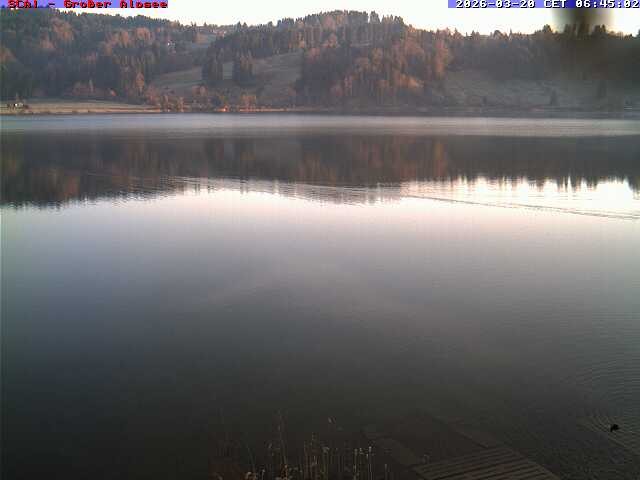 Archiv Foto Webcam Großer Alpsee bei Immenstadt